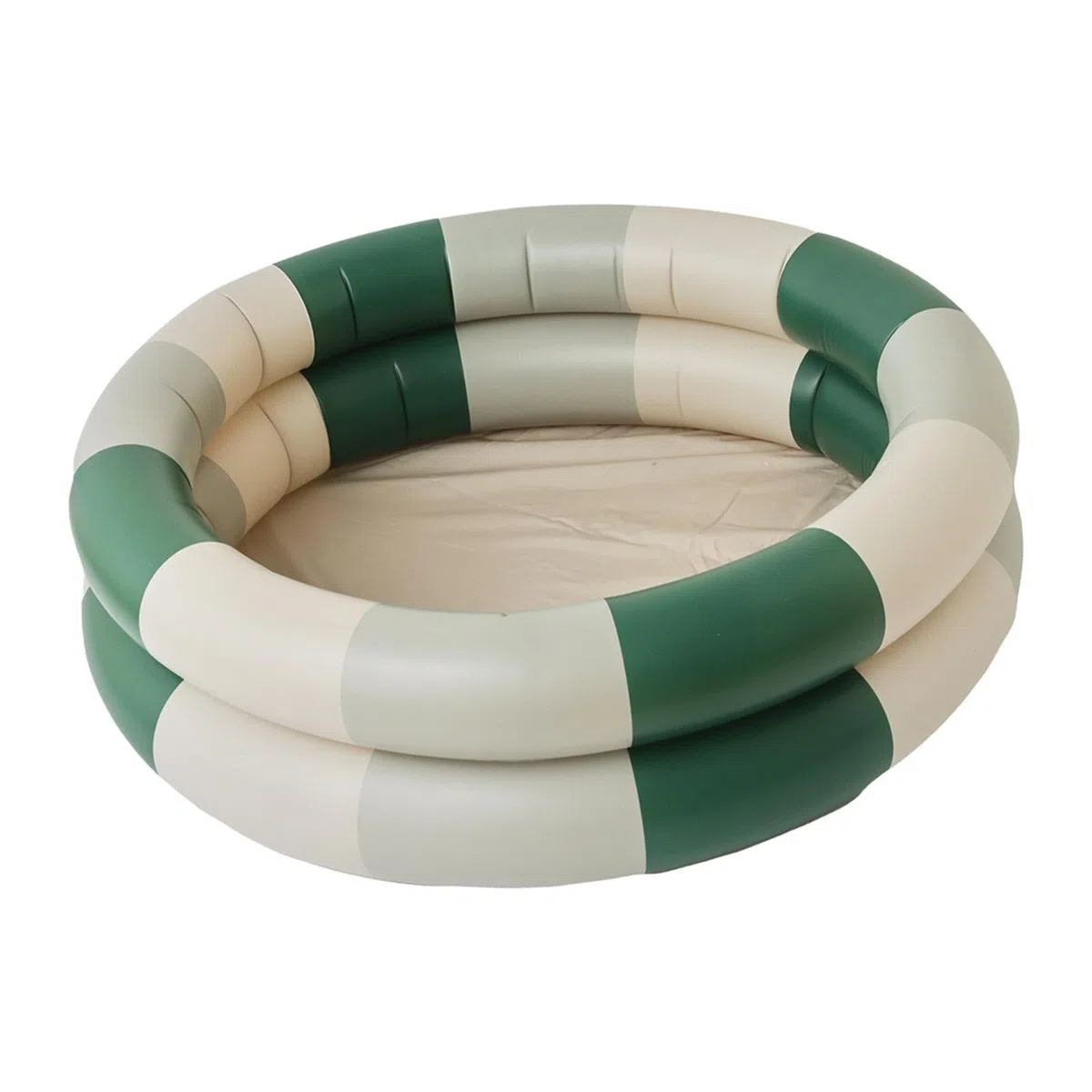 Harilla Piscine Gonflable Bébé Pataugeoire Maison Bain Intérieur Portable en PVC Résistant Fonction Drainage Facile Convient Aux Activités Estivales Jeux D'Ea, Vert